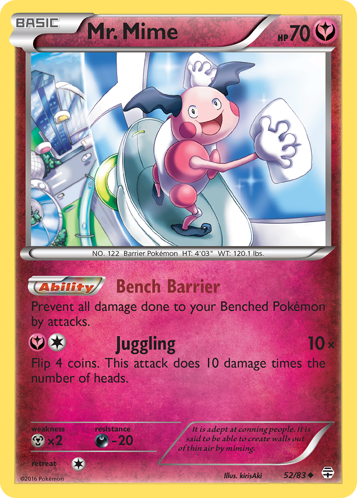 Mr. Mime (52/83) [XY: Generaciones] 