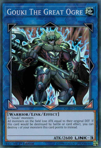 Gouki El Gran Ogro [COTD-EN045] Súper Raro 
