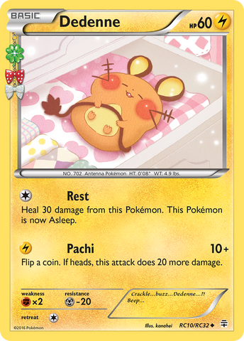 Dedenne (RC10/RC32) [XY: Generaciones] 