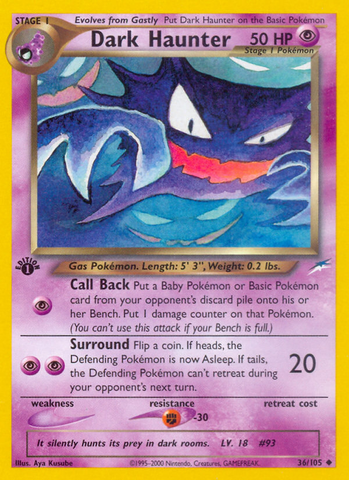Dark Haunter (36/105) [Neo Destiny 1.ª edición] 