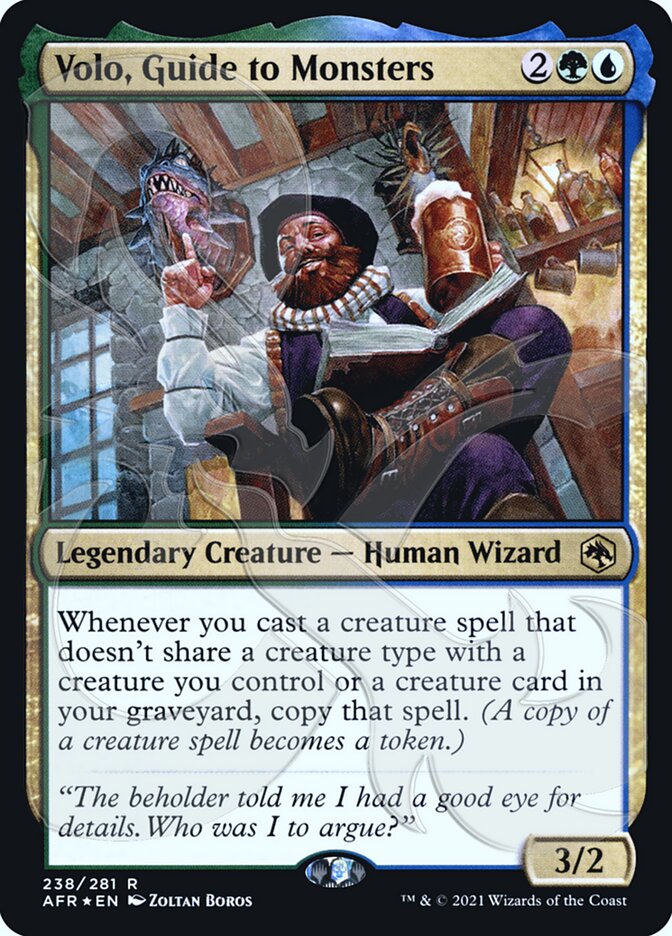 Volo, Guía de monstruos (Promoción Ampersand) [Dungeons &amp; Dragons: Adventures in the Forgotten Realms Promos] 