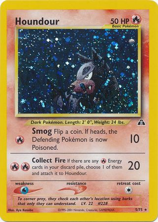 Houndour (5/75) [Neo Discovery Ilimitado] 