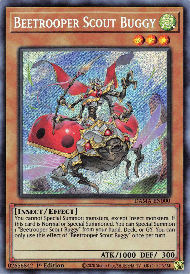 Buggy Explorador Beetrooper [DAMA-EN000] Secreto Raro 