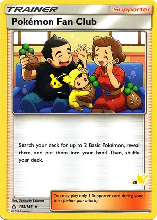 Club de fans de Pokémon (133/156) (Sello de Pikachu n.° 28) [Battle Academy 2020] 