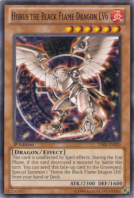 Horus el Dragón de Llama Negra LV6 [YSKR-EN020] Común 
