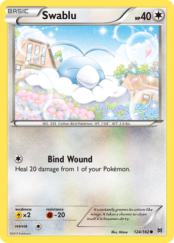 Swablu (124/162) [XY: AVANCE] 