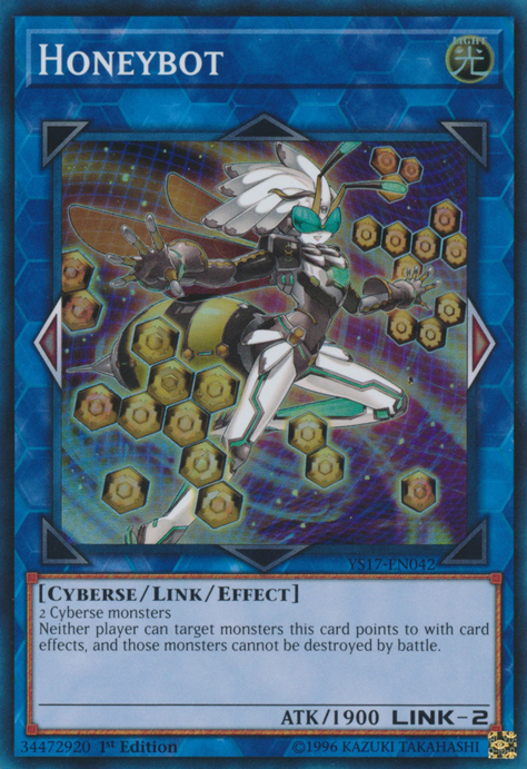 Honeybot [YS17-EN042] Súper Raro 