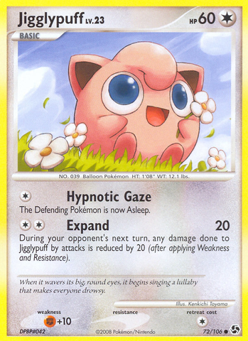 Jigglypuff (72/106) [Diamante y Perla: Grandes encuentros] 