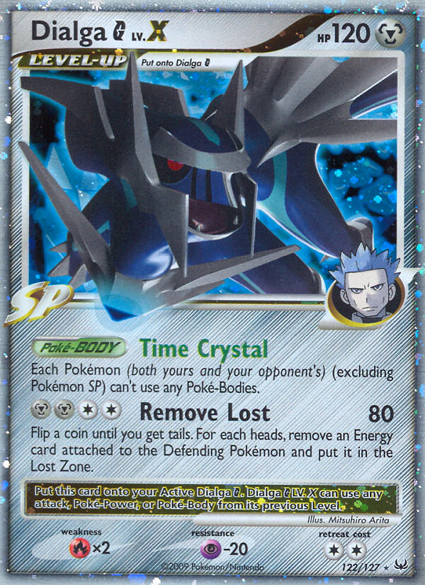 Dialga G LV.X (122/127) [Platino: Conjunto básico] 