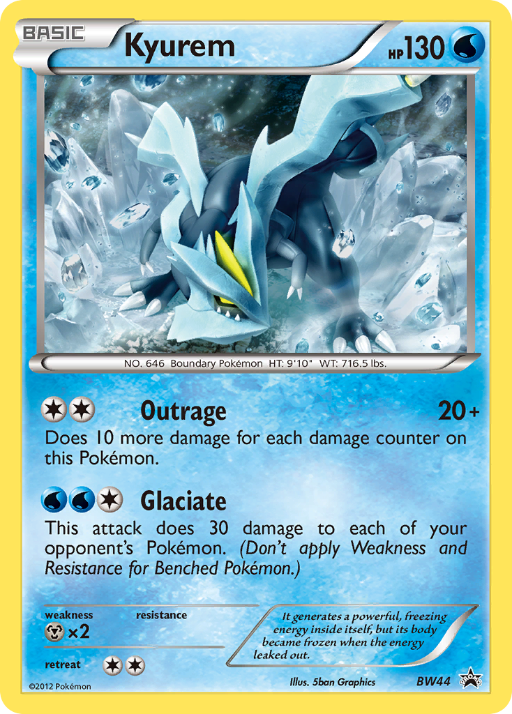 Kyurem (BW44) [Blanco y negro: Promociones de Black Star] 