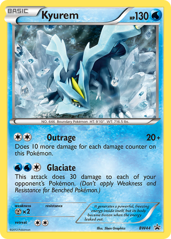 Kyurem (BW44) [Blanco y negro: Promociones de Black Star] 