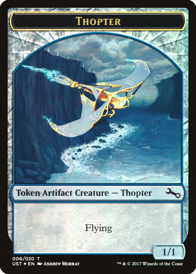 Thopter // Token de doble cara de Thopter [Tokens inestables] 