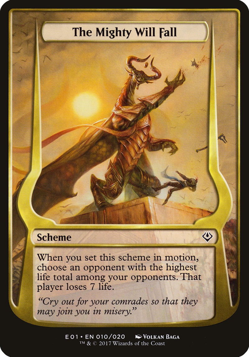 The Mighty Will Fall (Esquemas) [Archienemigo: Esquemas de Nicol Bolas] 