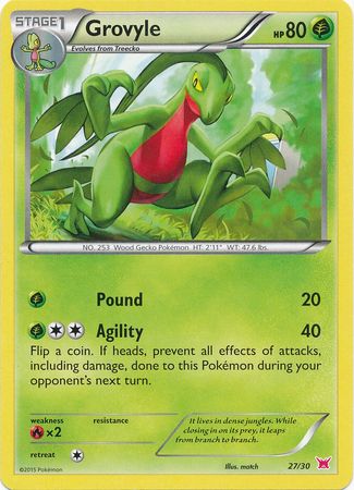 Grovyle (27/30) [XY: Kit de entrenador 2 - Latias] 