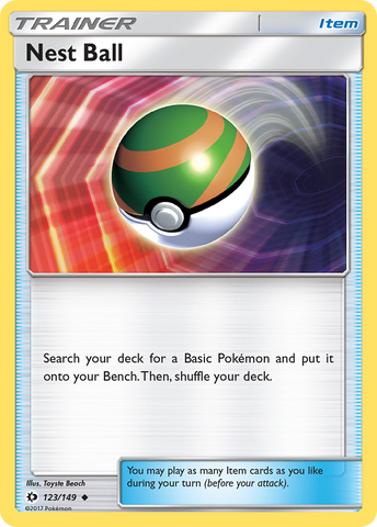 Nest Ball (123/149) [Sol y Luna: Conjunto básico] 