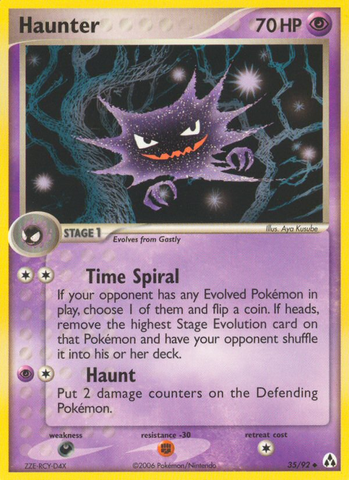 Haunter (35/92) [EX: Creador de leyendas] 