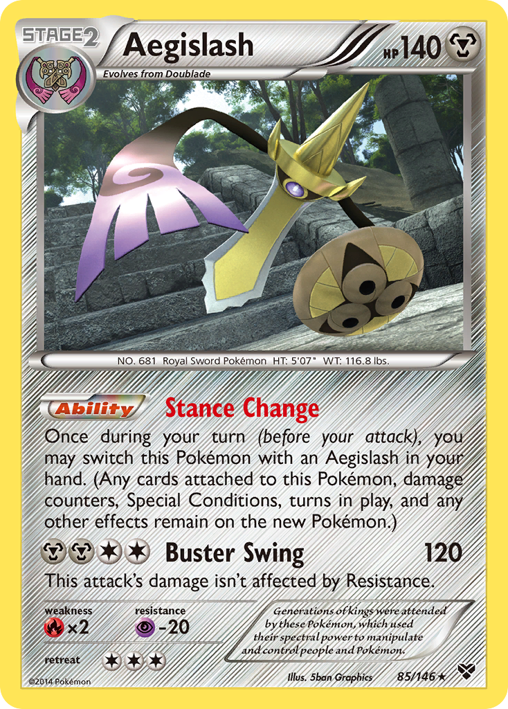 Aegislash (85/146) [XY: Conjunto básico] 