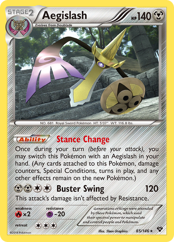 Aegislash (85/146) [XY: Conjunto básico] 