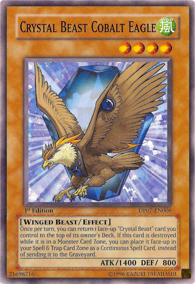 Águila Cobalto Bestia de Cristal [DP07-EN006] Común 