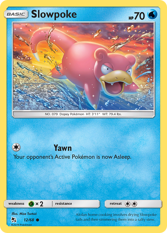 Slowpoke (12/68) [Sol y Luna: Destinos ocultos] 