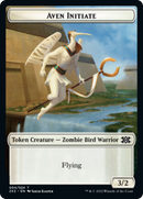 Gusano // Token de doble cara Aven Initiate [Tokens Double Masters 2022] 