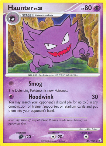 Haunter (40/100) [Diamante y Perla: Stormfront] 