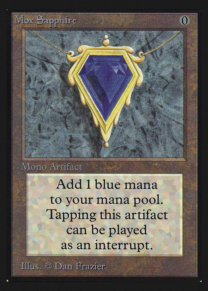 Mox Sapphire [Edición de coleccionista internacional] 