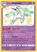 Galarian Rapidash (SV048/SV122) [Espada y escudo: Destinos brillantes] 