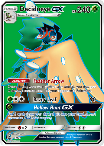 Decidueye GX (SM37) [Sol y Luna: Promociones de Estrella Negra] 