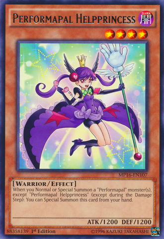 Princesa Ayudante Performapal [MP16-EN107] Raro 