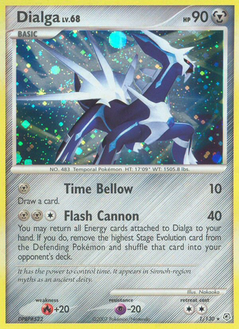 Dialga (1/130) [Diamante y perla: conjunto básico] 
