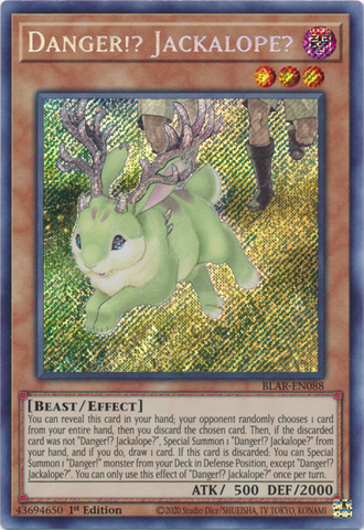 ¿¡Peligro!? ¿Jackalope? [BLAR-EN088] Secreto Raro 