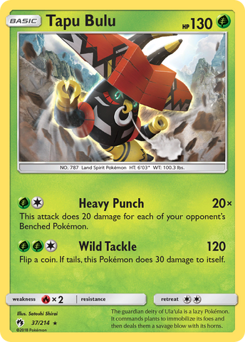 Tapu Bulu (37/214) [Sol y Luna: Trueno perdido] 