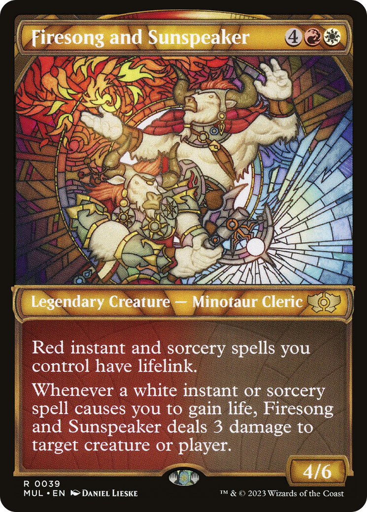 Firesong y Sunspeaker [Leyendas del Multiverso] 
