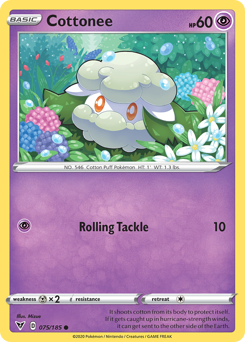 Cottonee (075/185) [Espada y escudo: voltaje vivo] 