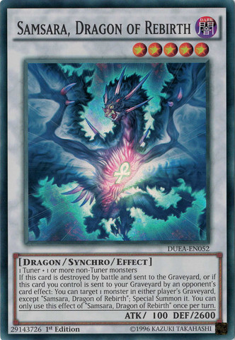 Samsara, Dragón del Renacimiento [DUEA-EN052] Súper Raro 