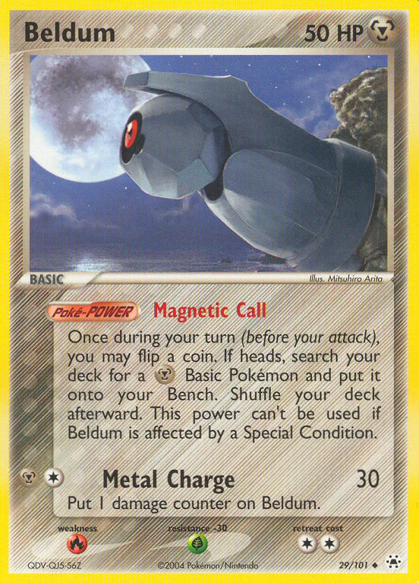 Beldum (29/101) [EX: Leyendas ocultas] 