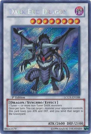 Dragón del Fin Oscuro [LCGX-EN188] Secreto Raro 