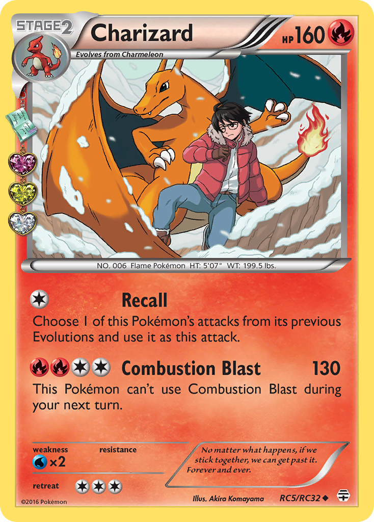 Charizard (RC5/RC32) [XY: Generaciones] 