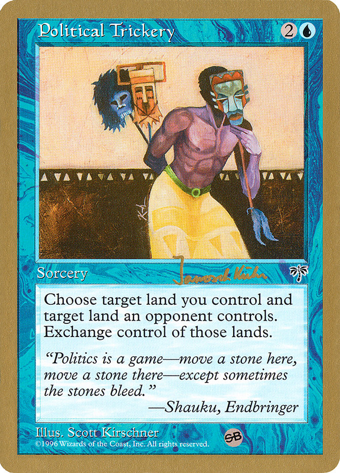 Truco político (Janosch Kuhn) (SB) [World Championship Decks 1997] 