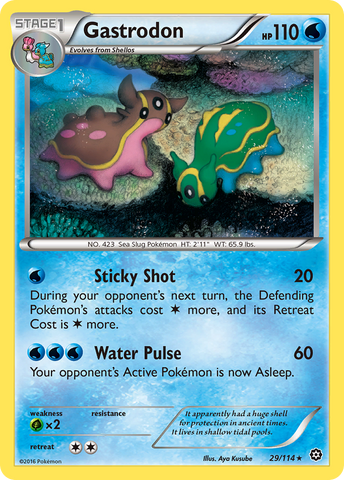 Gastrodon (29/114) [XY: Asedio de vapor] 