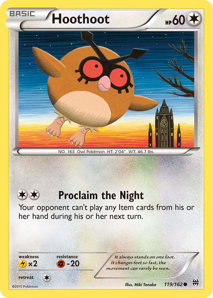 Hoothoot (119/162) [XY: AVANCE] 