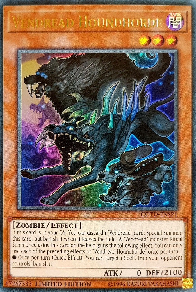 Vendread Houndhorde [COTD-ENSP1] Ultra raro 