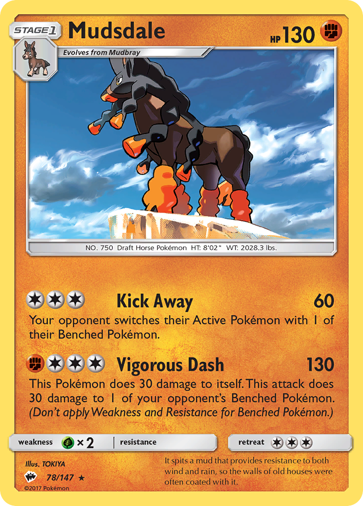 Mudsdale (78/147) [Sol y Luna: Sombras ardientes] 