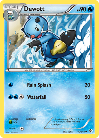 Dewott (40/149) [Blanco y negro: límites cruzados] 