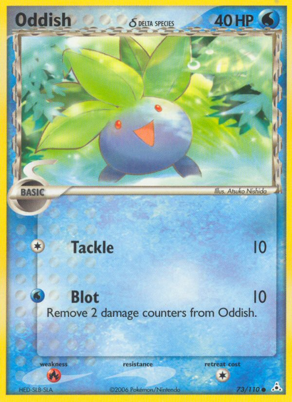 Oddish (73/110) (Especie Delta) [EX: Holon Phantoms] 