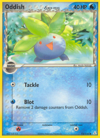Oddish (73/110) (Especie Delta) [EX: Holon Phantoms] 