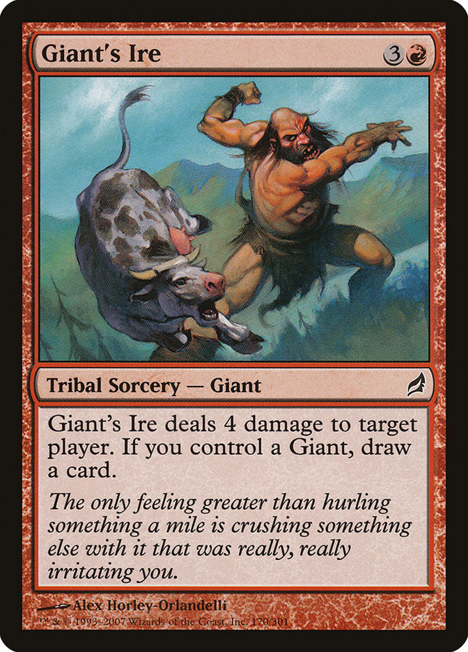 La ira del gigante [Lorwyn] 