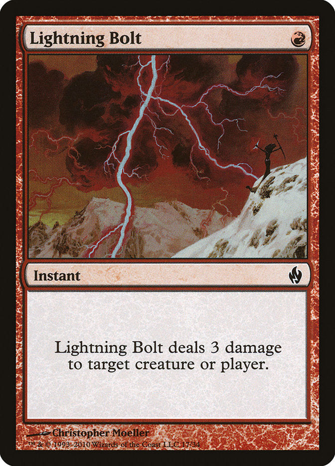 Lightning Bolt [Serie Premium Deck: Fuego y Rayo] 