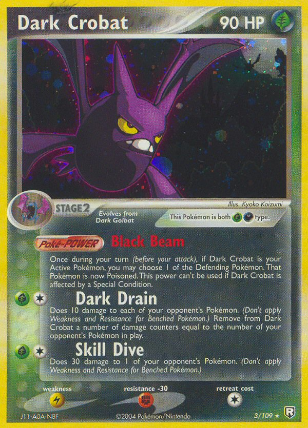 Dark Crobat (3/109) [EX: El regreso del Equipo Rocket] 